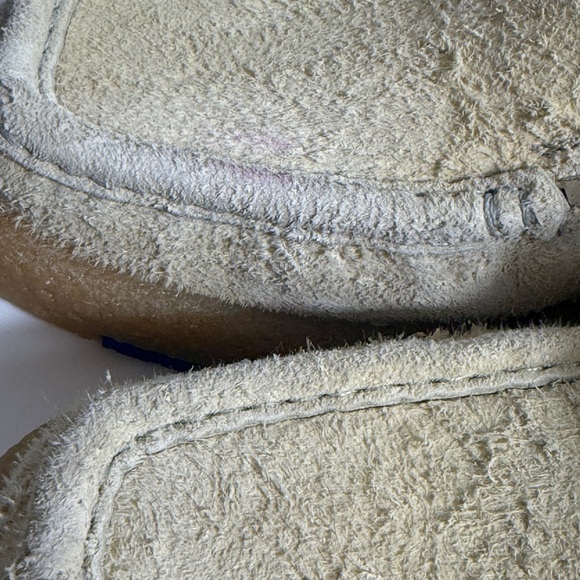 Burberry Tan Loafers with Zipper Accent - Picture 4 of 15